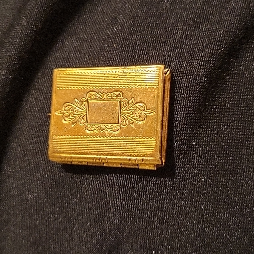 Antique book locket